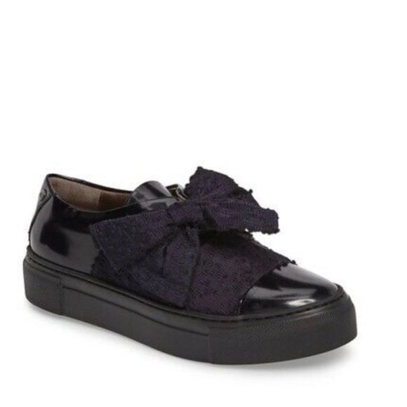 Attilio Giusti Leombruni Bow Chunky Platform Loafers Shoe Sz 39 - Picture 1 of 8